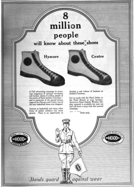 '8 million people will know about these shoes' — Hood Rubber Company archive