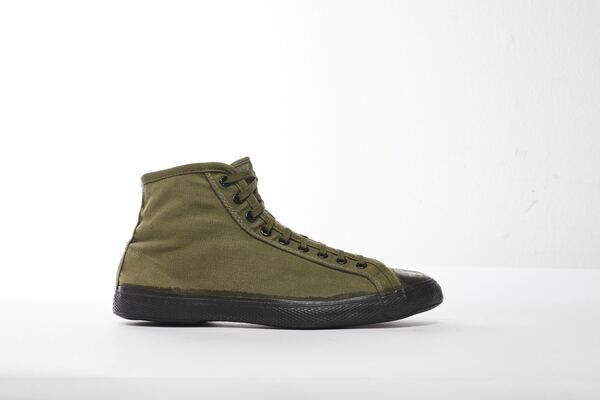 Hood military trainer, early 1940s — Hood Rubber Company archive