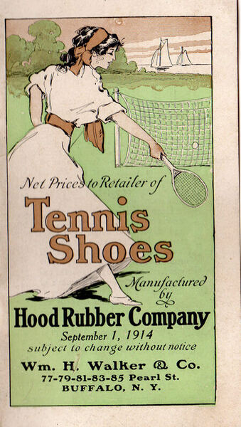 Tennis Shoes catalogue — Hood Rubber Company archive